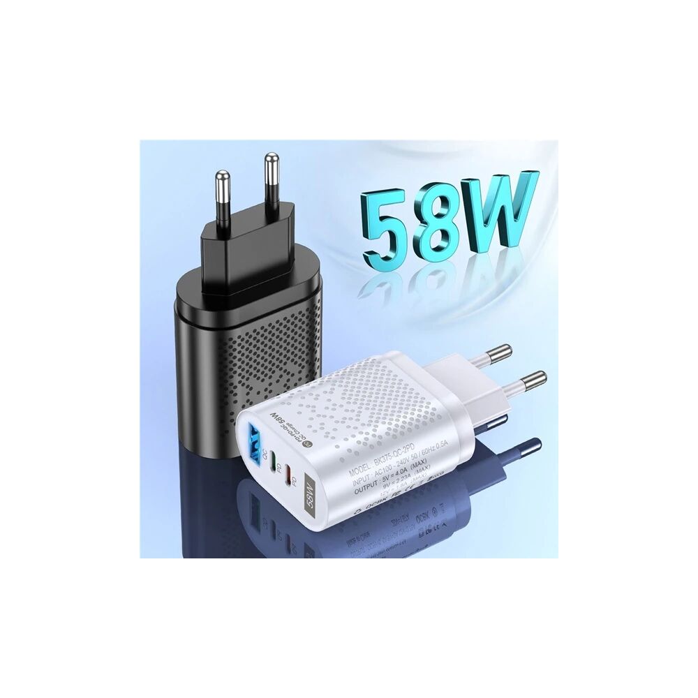 USLİON PD 58W USB + Type-c Hızlı Şarj Başlığı