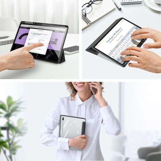 Dux Ducis SM Galaxy Tab S8-S7 Kılıf Toby Series Manyetik Kapaklı Kılıf
