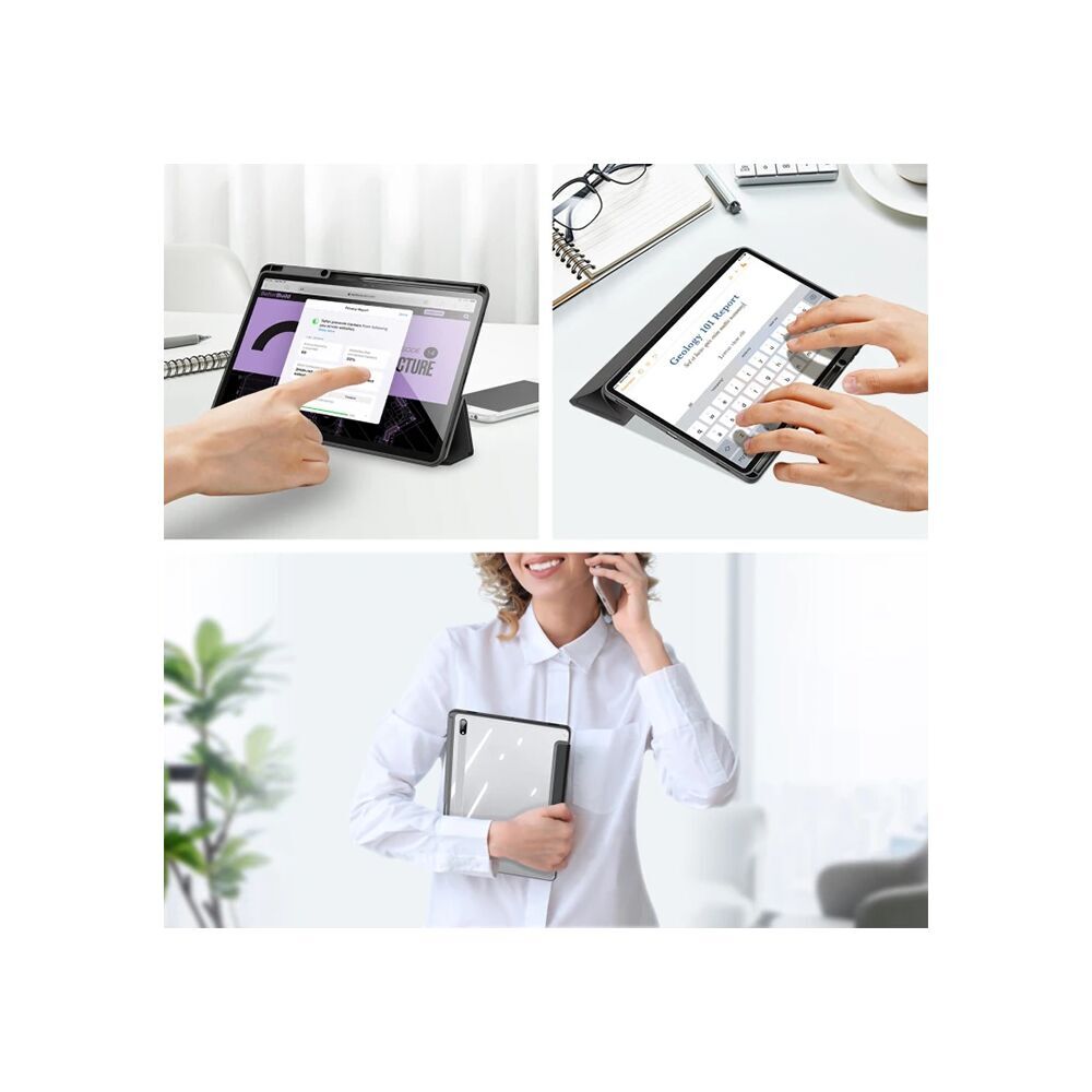 Dux Ducis SM Galaxy Tab S8-S7 Kılıf Toby Series Manyetik Kapaklı Kılıf
