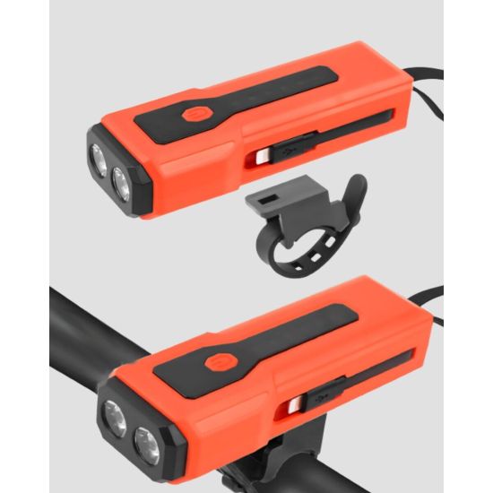 Su Geçirmez Bisiklet Işığı 5000 mAh Powerbankli Ön Far