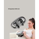 Fonksiyonlu Şarjlı Masaj Aleti 6 Başlık 2000 mAh Ergonomik Gövde