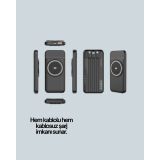 22.5W Hızlı + 15W Kablosuz Şarj – Akıllı Powerbank ile Her An Enerji