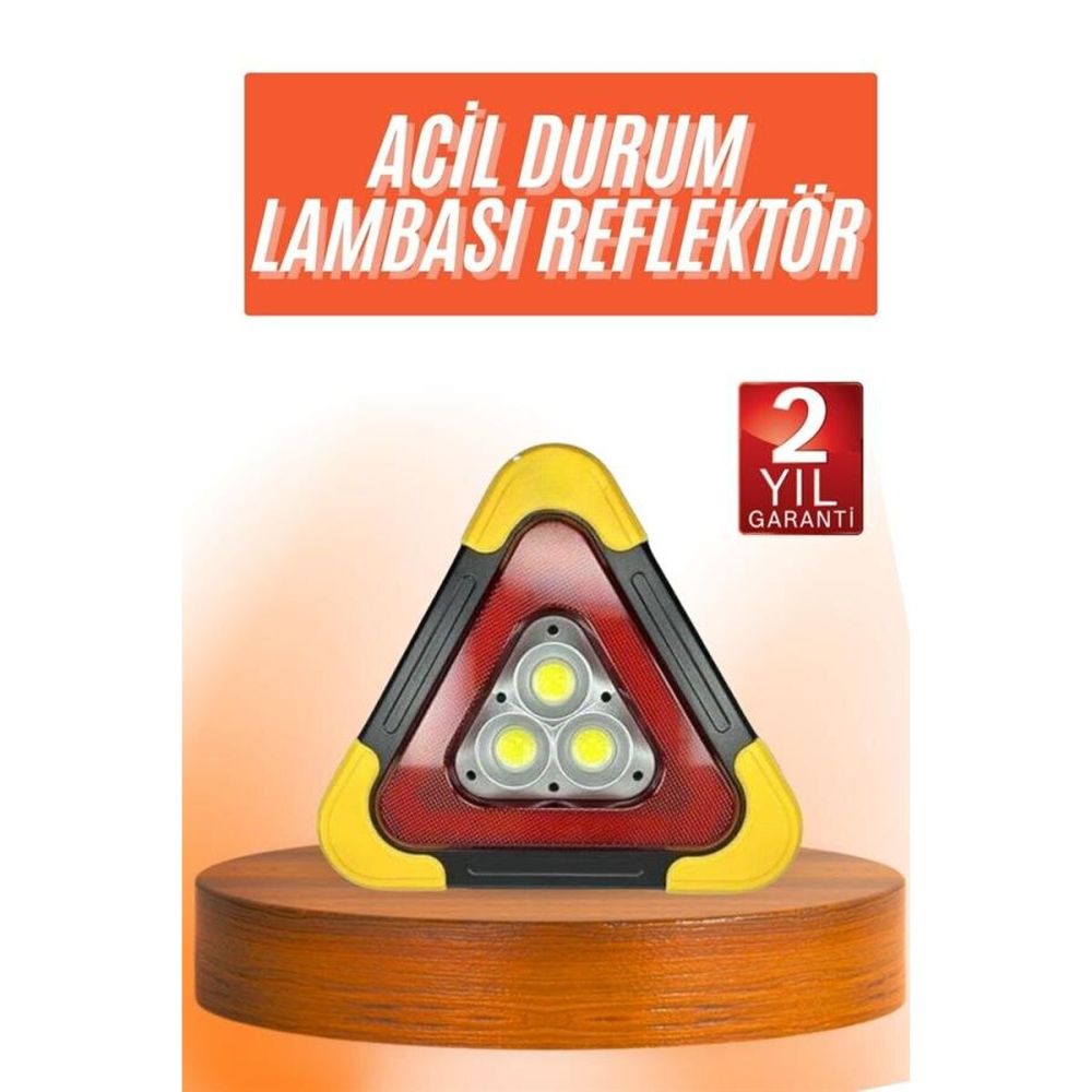 Reflektör Güneş Enerjili Taşınabilir Portatif Acil Güvenlik Işığı Arab