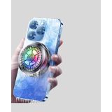 RGB Gaming Telefon Fanı Sessiz Soğutucu Tüm Akıllı Telefonlara Uygun
