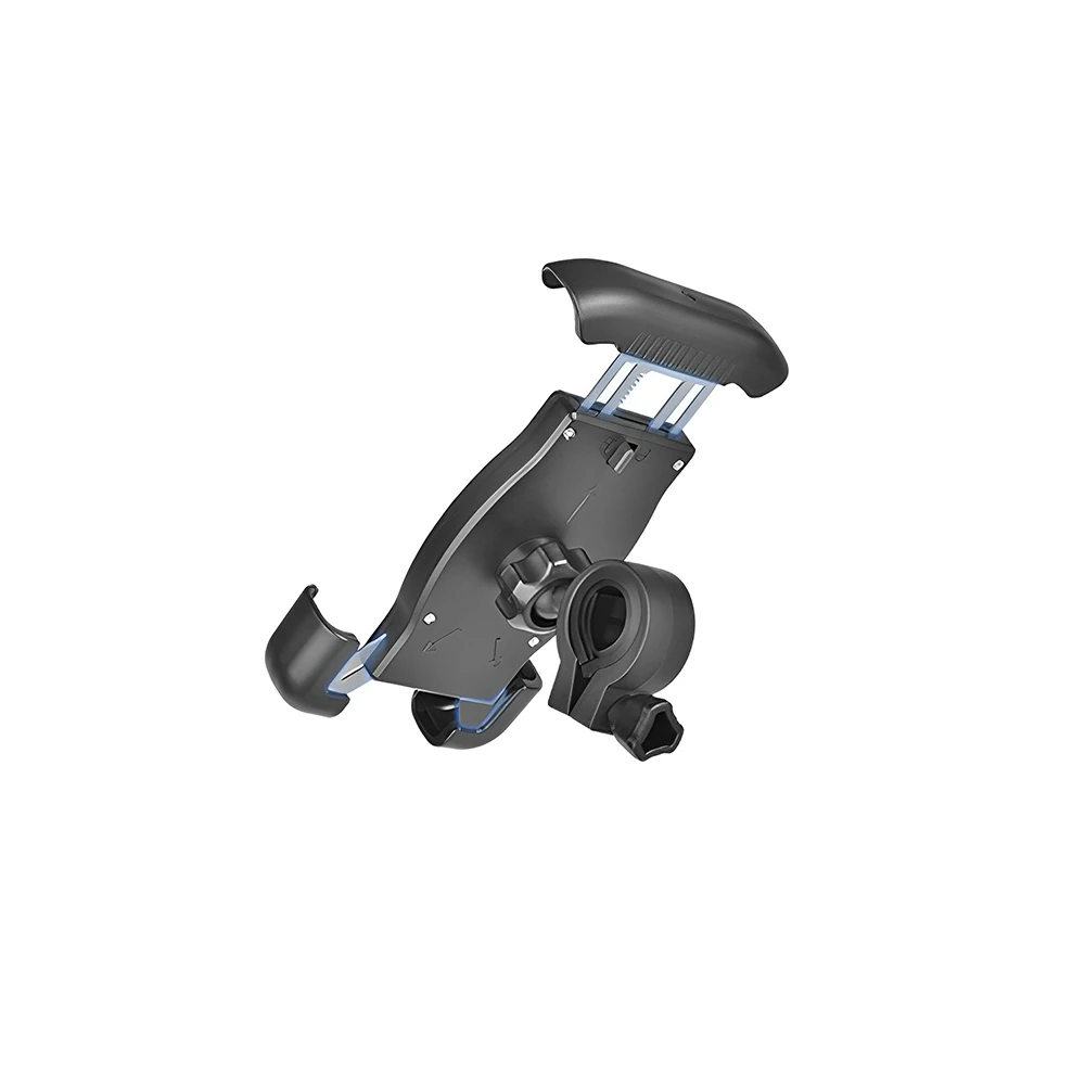 Ally TT-T45 Motor ve Bisiklet Gidonu İçin 360 Dönebilen Telefon Tutucu