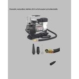 DC 12V Metal Hava Kompresörü Araç Lastik Şişirme 35L/Dk