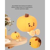 Dekoratif Pumpkin Gece Lambası Şarjlı Dokunmatik LED Işık