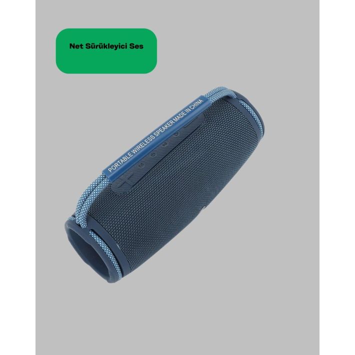 IPX5 Su Geçirmez Taşınabilir Bluetooth Hoparlör Renkli Işıklı