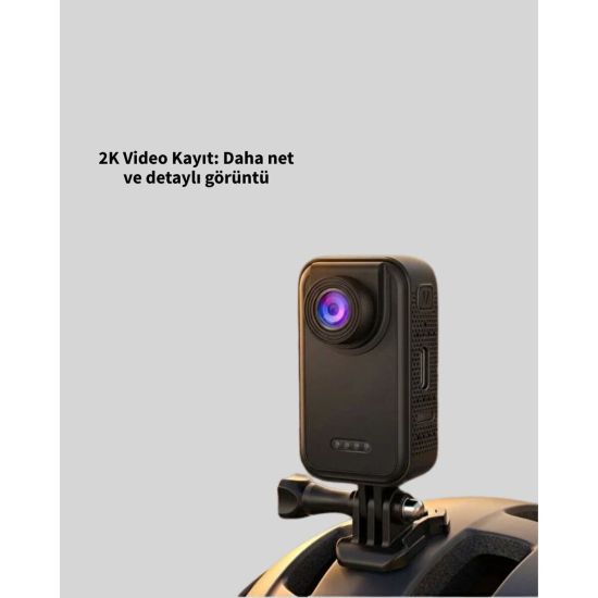 Vlog Seyahat ve Günlük Video Çekimleri İçin Mini Kamera