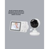 Bebek Monitörü Cry Detection ve HD Gece Görüş Destekli