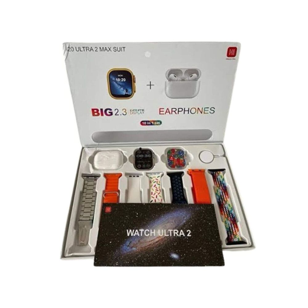 9 Ultra Akıllı Saat 49mm 2inç Ekran 7 Kordonlu ve Bluetooth Kulaklık