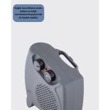 Fanlı Elektrikli Isıtıcı Termostatlı Güvenli Yanmaz Plastik Gövde