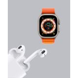 S8 Ultra Akıllı Saat ve Bluetooth Kablosuz Kulaklık 2’li Set