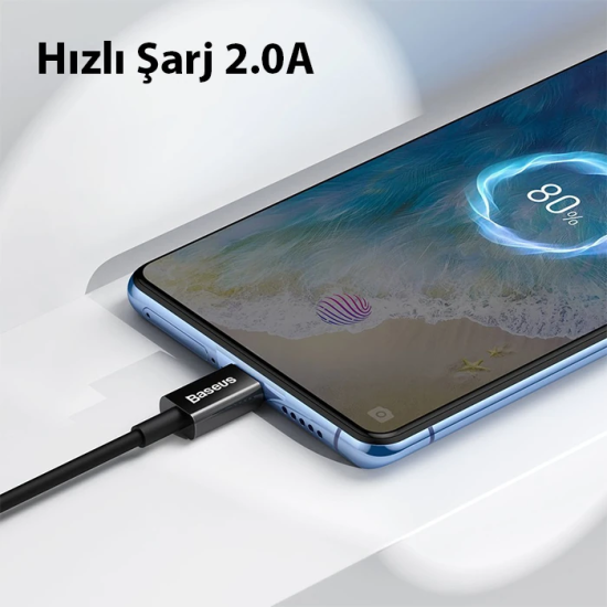 Baseus Superior Series USB to Mikro Hızlı Şarj ve Data Kablosu 2A 1m