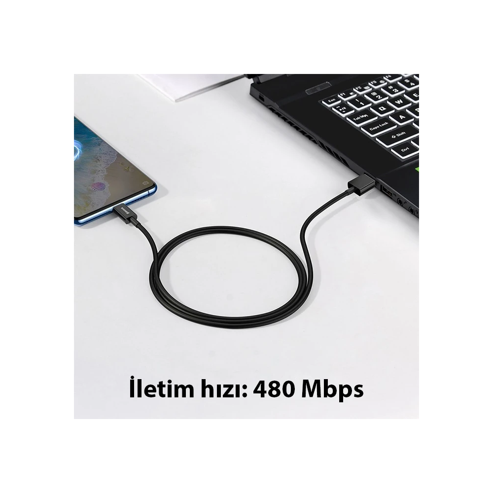 Baseus Superior Series USB to Mikro Hızlı Şarj ve Data Kablosu 2A 1m