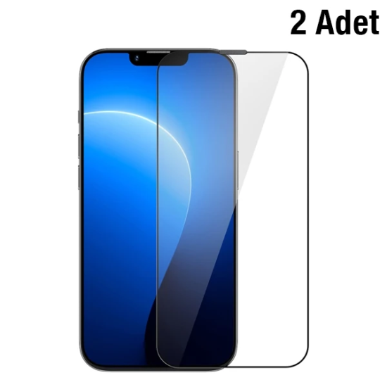 Baseus iPhone 14 Plus/13 Pro Max 6.7 0.3mm Full Koruma Tempered Cam Ek