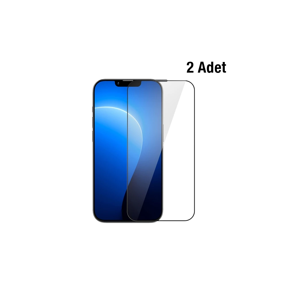 Baseus iPhone 14 Plus/13 Pro Max 6.7 0.3mm Full Koruma Tempered Cam Ek