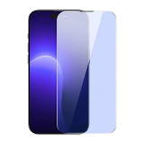 Baseus Crystal 0.3mm Anti-Blue iPhone 14 Pro Full Tempered Ekran Koruy