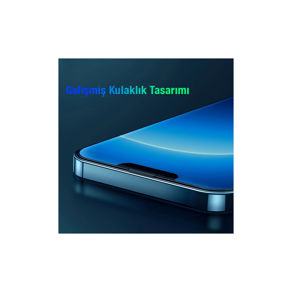 Baseus iPhone 14 Plus/13 Pro Max 6.7 0.3mm Full Koruma Tempered Cam Ek