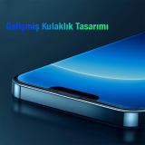 Baseus iPhone 14 Plus/13 Pro Max 6.7 0.3mm Full Koruma Tempered Cam Ek