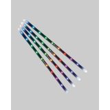 LED Yağmur Işığı Seti 10 Adet Meteor Çubuk Aydınlatma