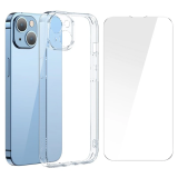 Baseus SuperCeramic Series iPhone 14 Plus 6.7 Koruyucu Cam Kılıf+Full 