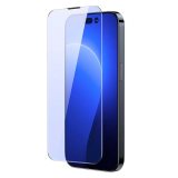 Baseus Crystal 0.3mm Anti-Blue iPhone 14 Pro Full Tempered Ekran Koruy