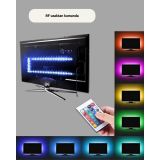 TV Arkası LED Şerit Işık Otomatik Açma Kapama Özellikli 2mt