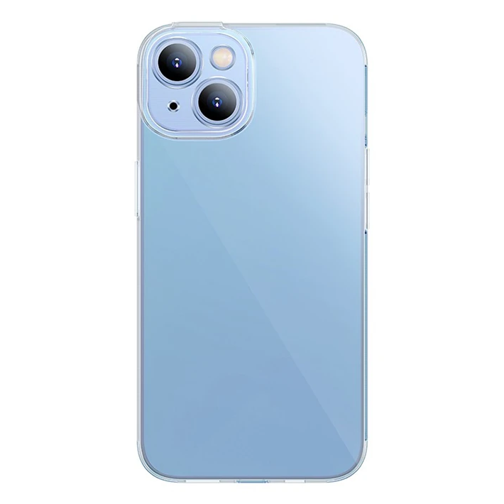 Baseus Simple Case iPhone 14 6.1 Kamera Korumalı İnce Silikon Şeffaf K