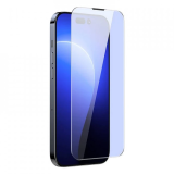 Baseus Crystal 0.3mm Anti-Blue iPhone 14 Pro Full Tempered Ekran Koruy