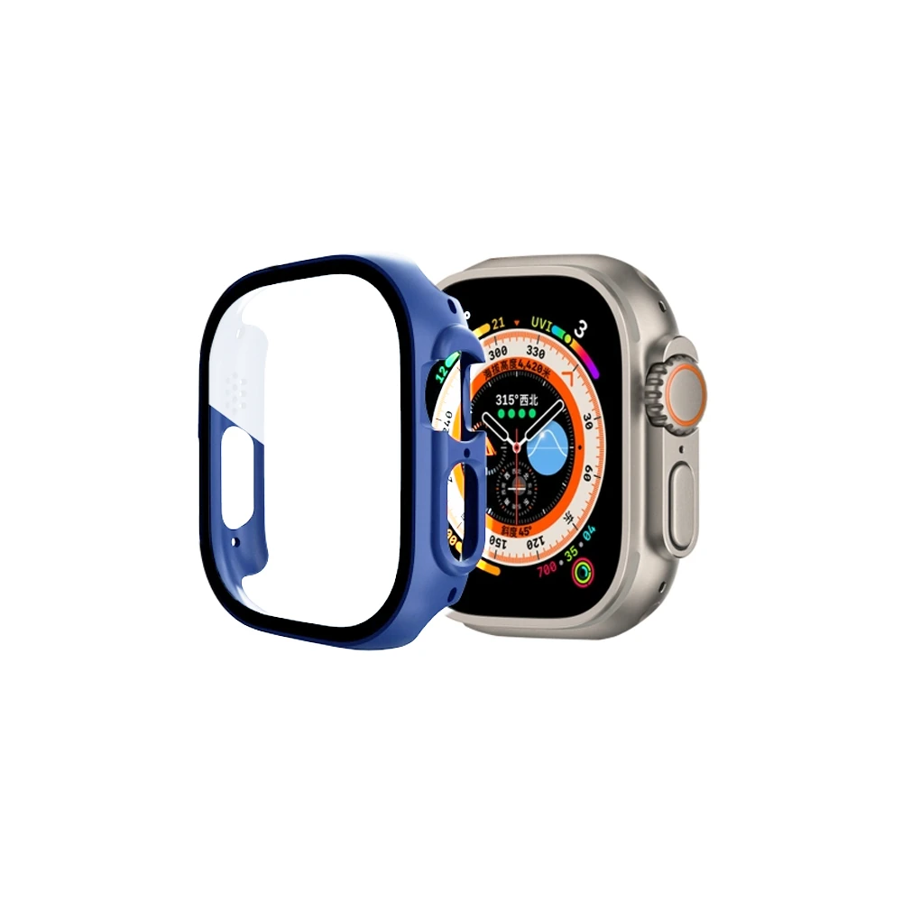 Ally Apple Watch Ultra 49mm için Hard PC Full Koruma Sert Armor Zırh K