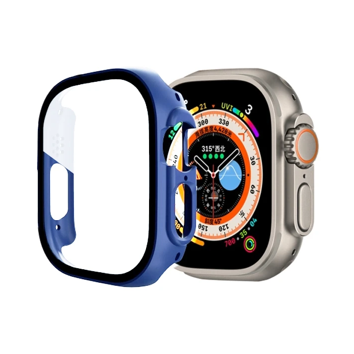 Ally Apple Watch Ultra 49mm için Hard PC Full Koruma Sert Armor Zırh K