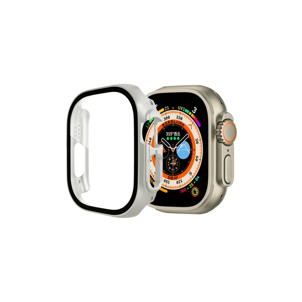 Ally Apple Watch Ultra 49mm için Hard PC Full Koruma Sert Armor Zırh K