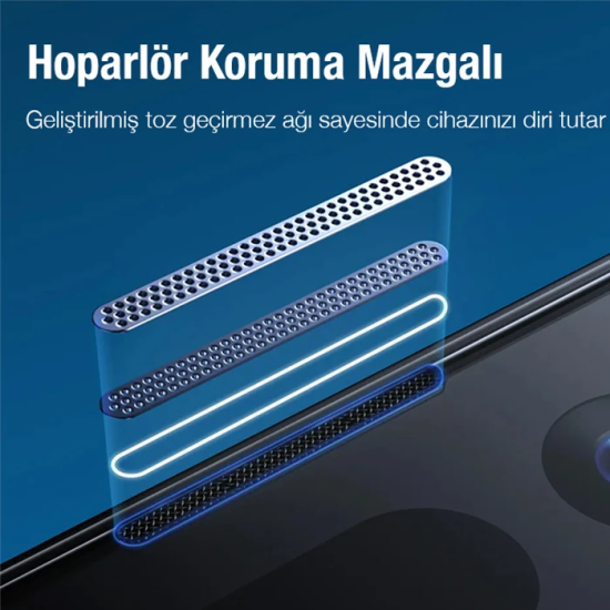 Baseus Crystal 0.3mm Anti-Blue iPhone 14 Pro Full Tempered Ekran Koruy