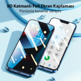 Ally iPhone 14 6.1 Full Glue-Tempered Cam Ekran Koruyucu