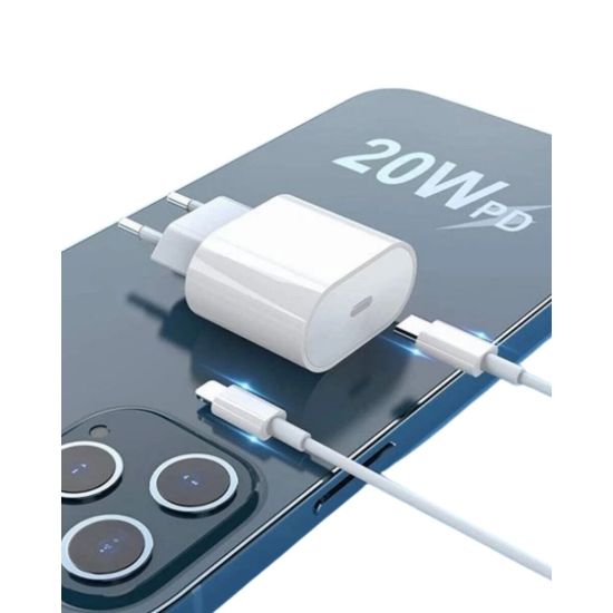 Type-C to C Kablolu 35W Hızlı Şarj Başlığı Set