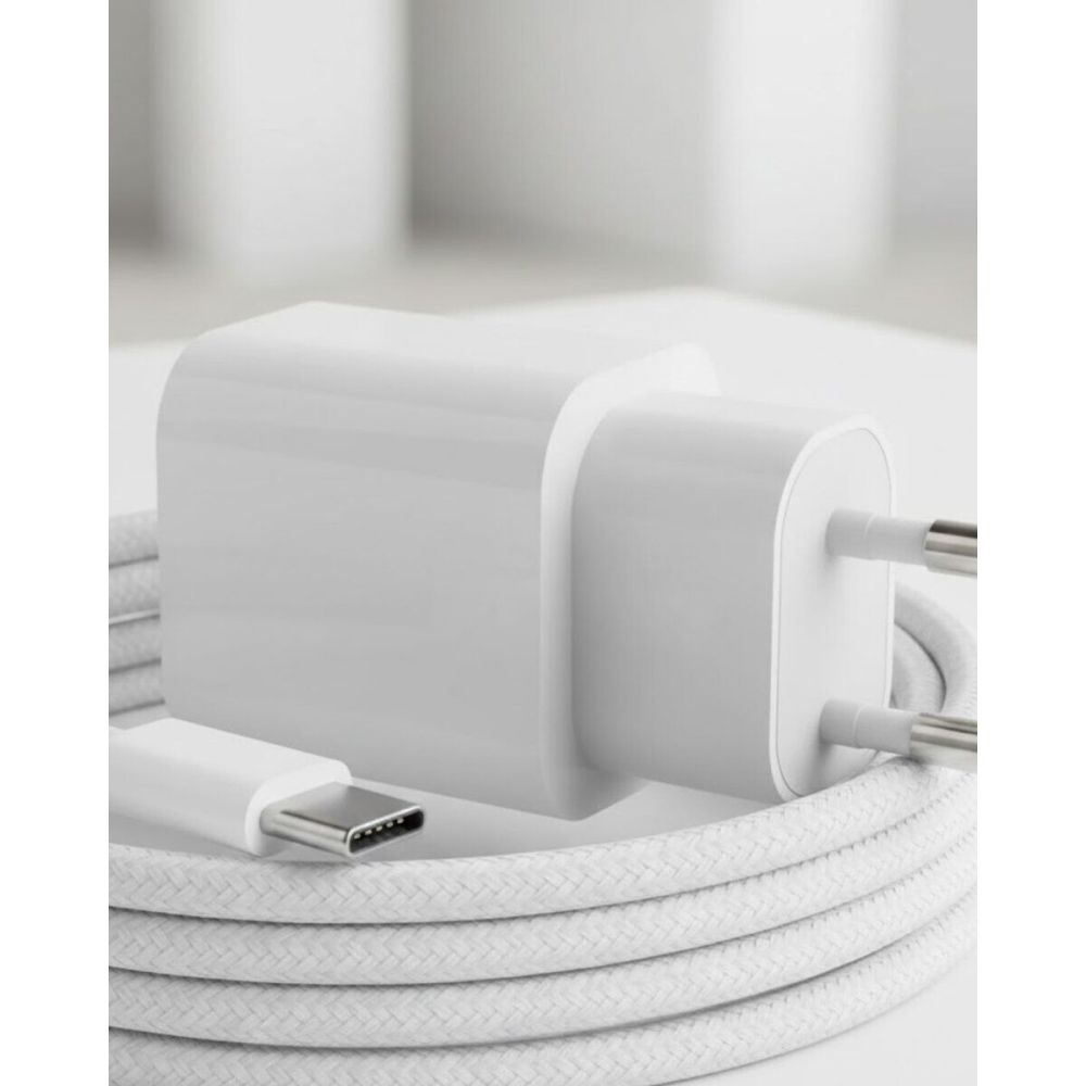 Type-C to C Kablolu 35W Hızlı Şarj Başlığı Set
