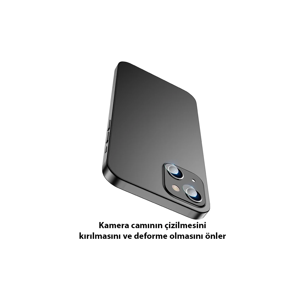 ALLY İPhone 14 Tempered Glass Cam Kamera Koruyucu