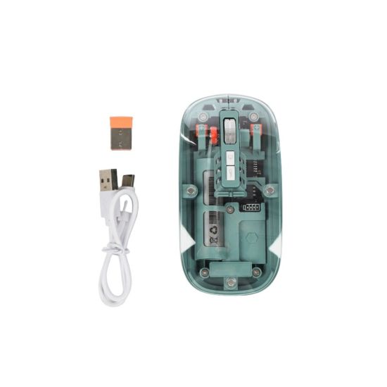 Çift Mod Bağlantılı Kablosuz Mouse Bluetooth ve USB Alıcılı