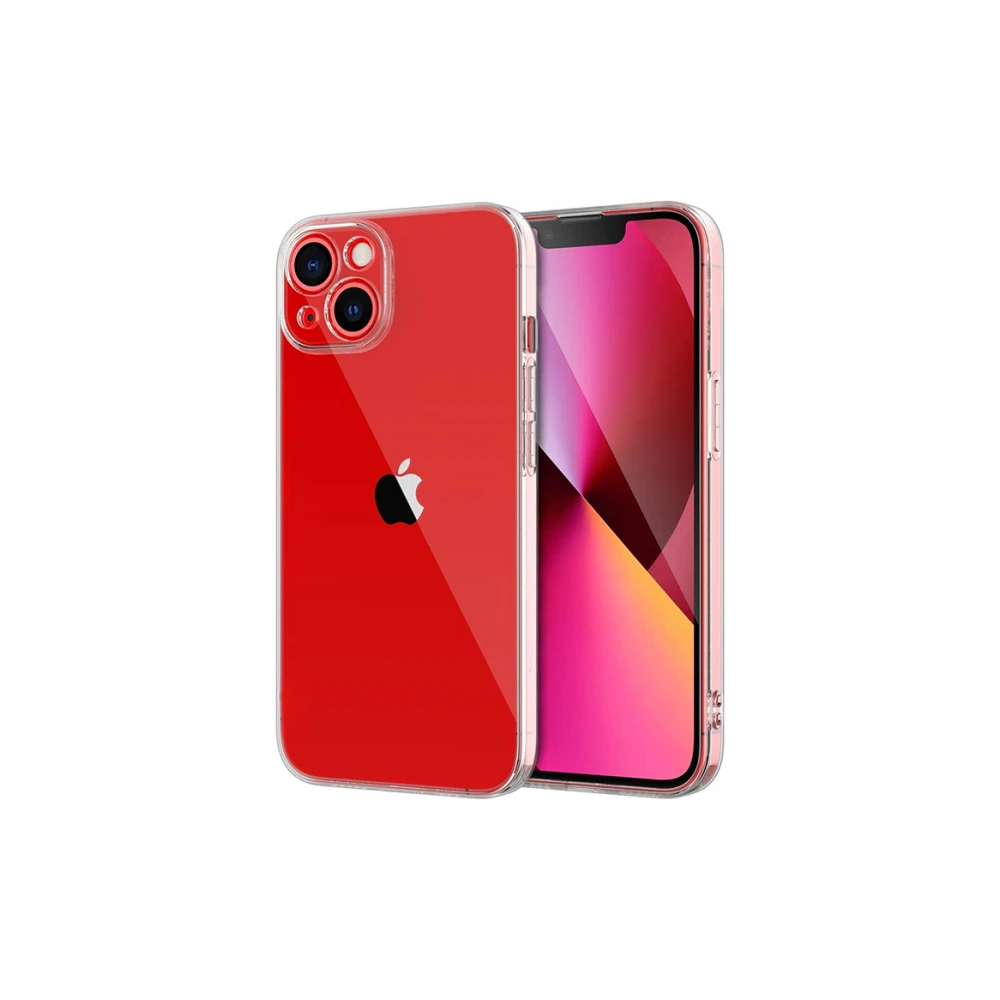 ALLY iPhone 14 Plus 6.7inç Crystal Clear Kamera Korumalı Sert PC Kılıf