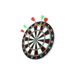 17 İnç Dart Tahtası Şık Tasarım Dayanıklı Yapı ve Dart Oku Hediyeli