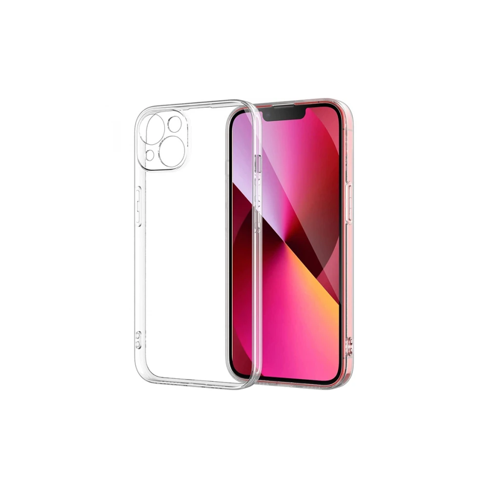 ALLY iPhone 14 6.1inç Crystal Clear Kamera Korumalı Sert PC Kılıf