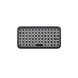 Kompakt Siyah RGB Işıklı Bluetooth Mini Klavye