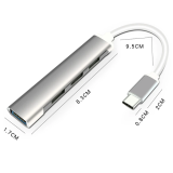 Ally S-803 4in1 Type-C to 4x USB3.0 HUB Çoğaltıcı Çevirici Dönüştürücü