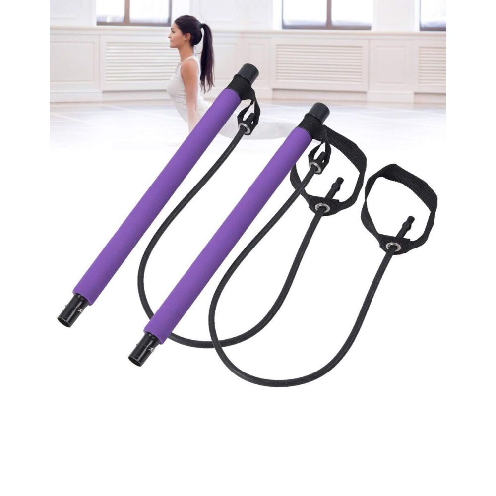 Pilates Bar Direnç Aleti Duruş Geliştirici ve Kas Güçlendirici