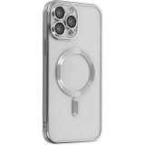 ALLY iPhone 14 Pro 6.1inç Renkli Kenar Lazer Çerçeveli Magsafe Uyumlu 
