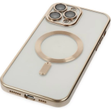 ALLY iPhone 14 Pro 6.1inç Renkli Kenar Lazer Çerçeveli Magsafe Uyumlu 