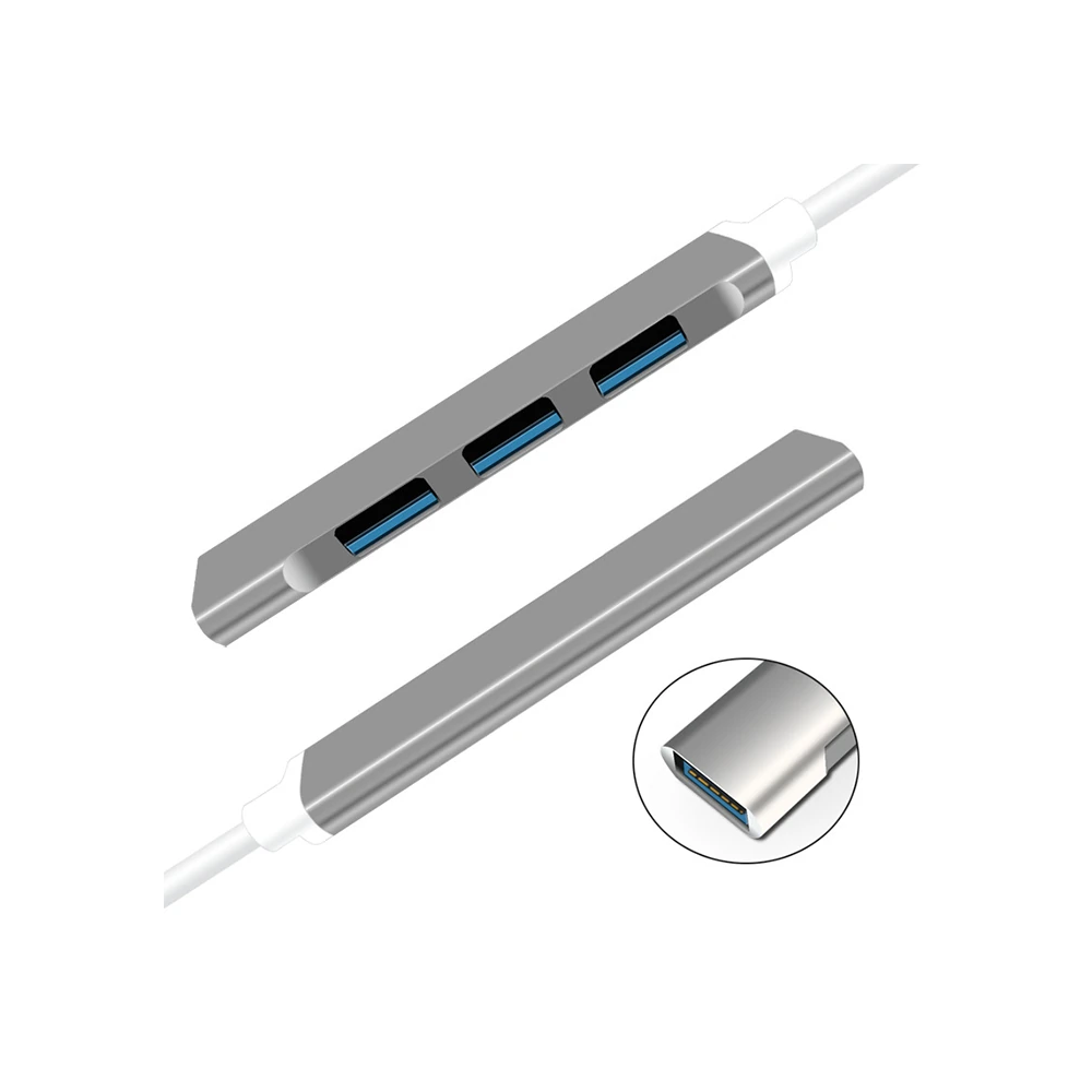 Ally S-803 4in1 Type-C to 4x USB3.0 HUB Çoğaltıcı Çevirici Dönüştürücü