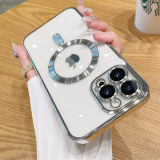 ALLY iPhone 13 Pro 6.1inç Renkli Kenar Lazer Çerçeveli Magsafe Uyumlu 