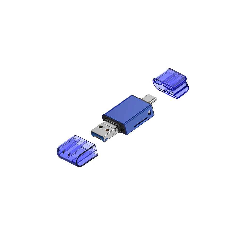 ALLY USB 3.0+Type-c+Lightning Sd Kart Okuyucu - Hızlı Card Reader